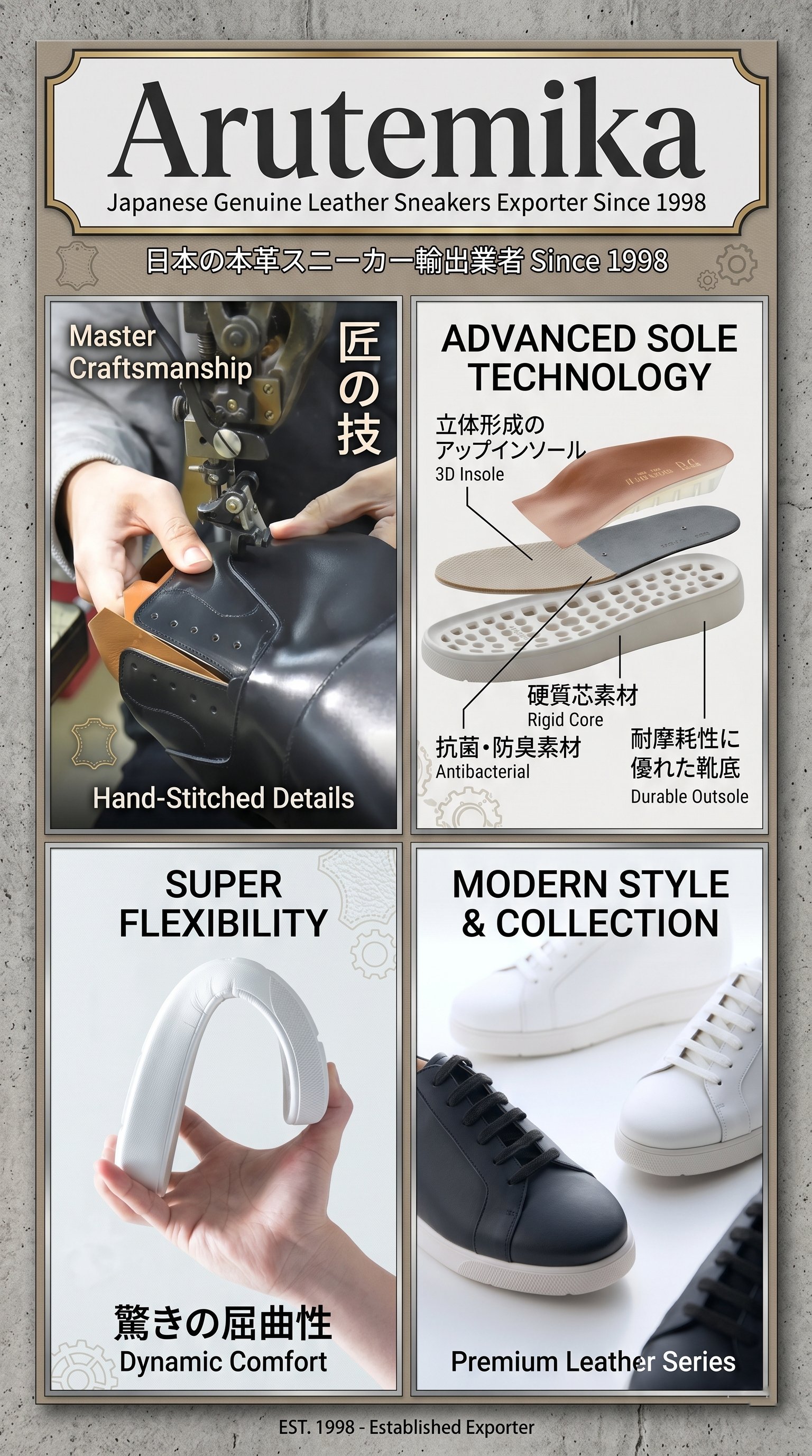 Arutemika Sneaker Technology